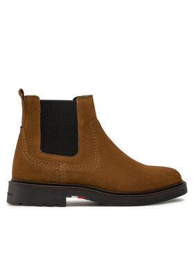 Tommy Hilfiger Tommy Hilfiger Chelsea Light Hilfiger Suede Chelsea FM0FM05104 Marrone