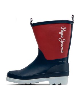 Pepe Jeans Gumijasti škornji Storm Basic PBS50097 Mornarsko Modra