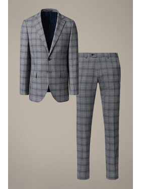 Lancerto Lancerto Garnitur Almagro GA073126000020 Szary Slim Fit