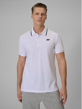 4F 4F Polo NOS Biały Regular Fit