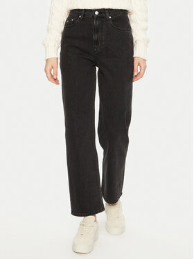 Tommy Jeans Tommy Jeans Jeansy Layla DW0DW19577 Czarny Straight Fit