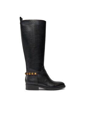 Guess Guess Jātnieku tipa zābaki FL8BYO LEA11 Melns