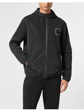 Plein Sport Plein Sport Wiatrówka 14217 Czarny Regular Fit