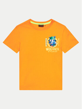 Original Marines Original Marines T-shirt DEP2130B Narančasta Regular Fit