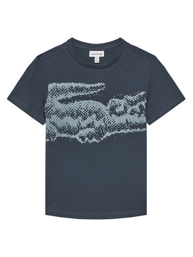 Lacoste Lacoste T-shirt TJ8460 Blu scuro Regular Fit