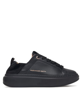Alexander Smith Alexander Smith Sneakersy Wembley Rouched ASBEWAW-0183 Čierna