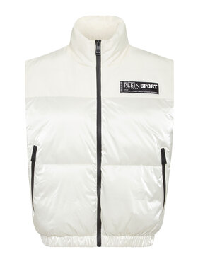 Plein Sport Plein Sport Kamizelka 14205 Biały Regular Fit