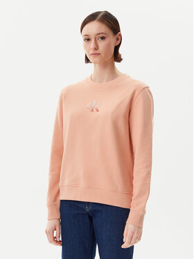 Calvin Klein Jeans Calvin Klein Jeans Sweatshirt Gradient Monologo J20J225360 Korallenfarben Regular Fit