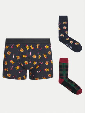 Jack&Jones Jack&Jones Completo intimo Xmas 12266765 Blu scuro