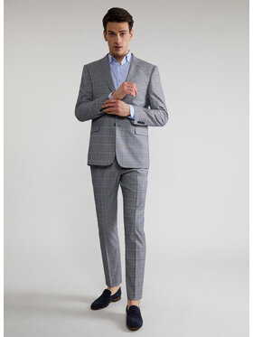 Pako Lorente Pako Lorente Spodnie garniturowe P22SF-6G-011 Szary Slim Fit