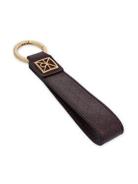 Calvin Klein Calvin Klein Brelok Emblem Aop Key Fob LV04F1099G Bordowy