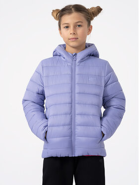 4F 4F Зимова куртка 4FJAW23TDJAF266 Фіолетовий Regular Fit