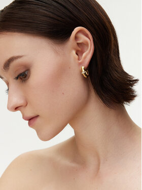 Guess Guess Обици JUBE05 164JW Златист