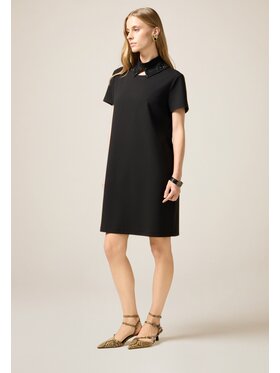 Oltre Oltre Vestito da giorno 7020R004974N033 Nero A-Line Fit