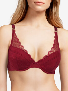 Chantelle Chantelle Biustonosz push-up C16F20 Czerwony