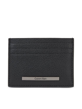 Calvin Klein Calvin Klein Bankkártya tartó Modern Bar Cardholder 6Cc K50K510892 Fekete