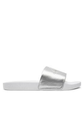 Calvin Klein Jeans Calvin Klein Jeans Şlapi Slide Ny Pearl YW0YW01243 Argintiu