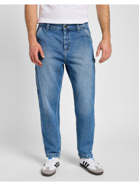 Lee Lee Jeansy CARPENTER Niebieski Loose Fit