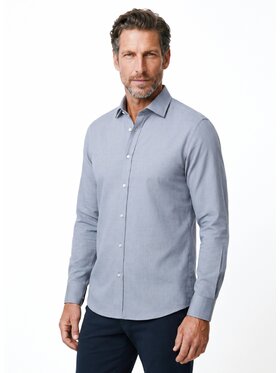 Pako Lorente Pako Lorente Koszula P26WF-1X-013 Szary Slim Fit