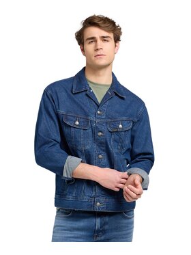 Lee Lee Kurtka jeansowa 112371312 Niebieski Relaxed Fit