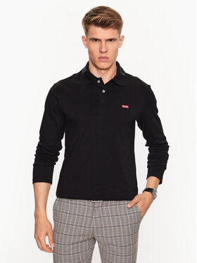 Guess Guess Polo Oliver M3YP36 KBL51 Nero Regular Fit