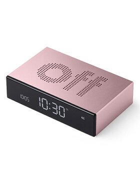 Lexon Lexon Budzik Flip Premium Różowy