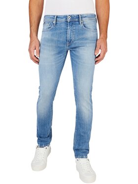 Pepe Jeans Pepe Jeans Jeansy STANLEY Niebieski Tapered Fit