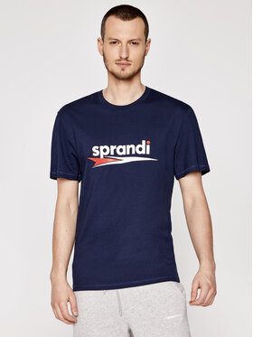 Sprandi Sprandi T-shirt SS21-TSM004 Tamnoplava Regular Fit