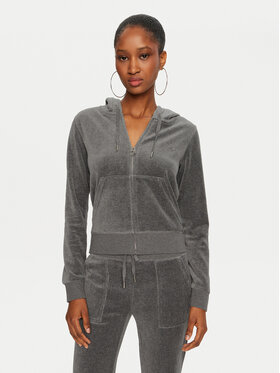 Juicy Couture Juicy Couture Džemperis Robertson JCAP176 Pilka Slim Fit