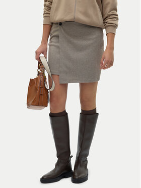 Vero Moda Vero Moda Cпідниця-міні Kawi 10319663 Бежевий Regular Fit