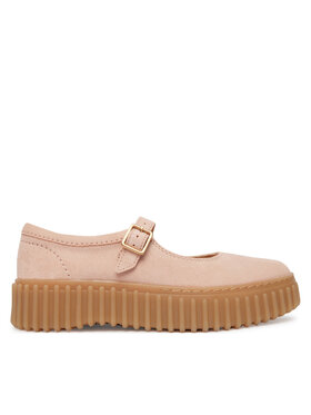 Clarks Clarks Félcipő Torhill Jane 26186306 Rózsaszín