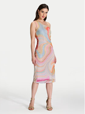 Swing Swing Rochie cocktail 5AI18800 Colorat Slim Fit