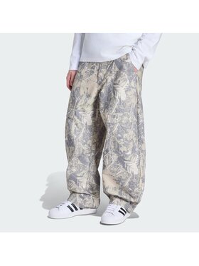 adidas adidas Spodnie cargo 161996 Beżowy Loose Fit