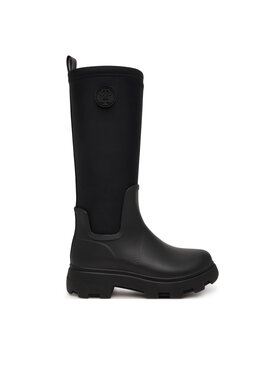 Tommy Hilfiger Tommy Hilfiger Γαλότσες Th Stamp Warm Knee Rain Boot FW0FW09678 Μαύρο