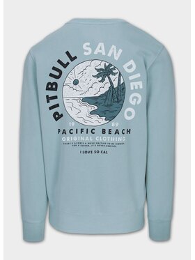 PITBULL PITBULL Bluza PLANETSURF Niebieski Regular Fit