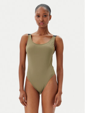 Calvin Klein Swimwear Calvin Klein Swimwear Jednodílné plavky KW0KW02859 Zelená
