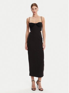 BARDOT BARDOT Rochie de seară 58535DB Negru Regular Fit