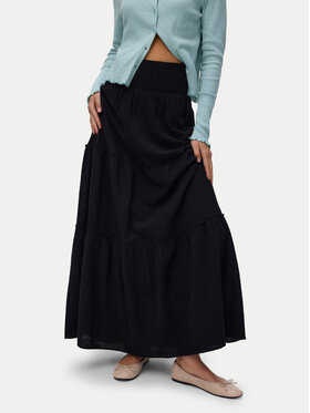 Vero Moda Vero Moda Maxi sukňa Keeley 10316487 Čierna Regular Fit
