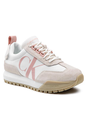 Calvin Klein Jeans Calvin Klein Jeans Сникърси New Retro Runner Laceup Low YW0YW00683 Бял