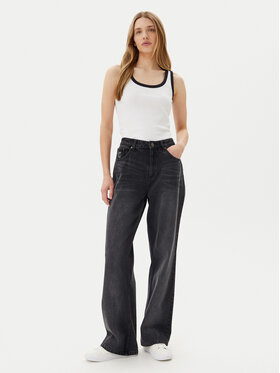 Pieces Pieces Top May 17154484 Alb Slim Fit