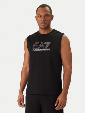EA7 Emporio Armani EA7 Emporio Armani Trikó 7M001306 AF10375 UC001 Fekete Regular Fit