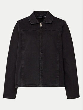 Vero Moda Curve Vero Moda Curve Jeansjacke 10307413 Schwarz Regular Fit