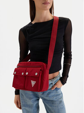 Guess Jeans Guess Jeans Torebka CWBEO-GUESS-XC-002-09 Czerwony
