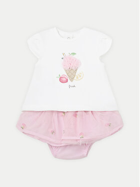 Mayoral Mayoral Set tricou și fustă 1838 Roz Regular Fit
