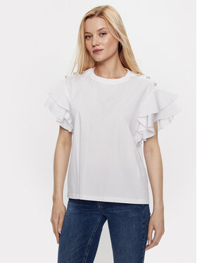 Custommade Custommade Chemisier Meika 999115112 Blanc Relaxed Fit