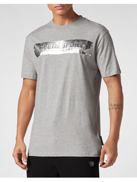 Plein Sport Plein Sport T-Shirt 891 Szary Regular Fit