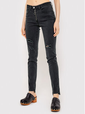 Brave Soul Brave Soul Džinsai LJN-398JULIA Juoda Skinny Fit