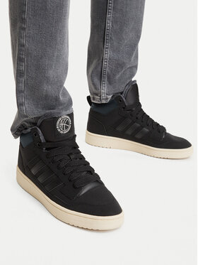 adidas adidas Laisvalaikio batai Rapid Court Mid Winterized Shoes JR1026 Juoda