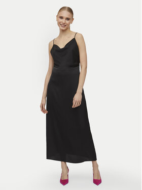 Vila Vila Coctailkleid Ravenna 14085601 Schwarz Regular Fit