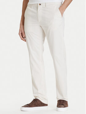 Tommy Hilfiger Tommy Hilfiger Chino nohavice Denton MW0MW41923 Écru Straight Fit